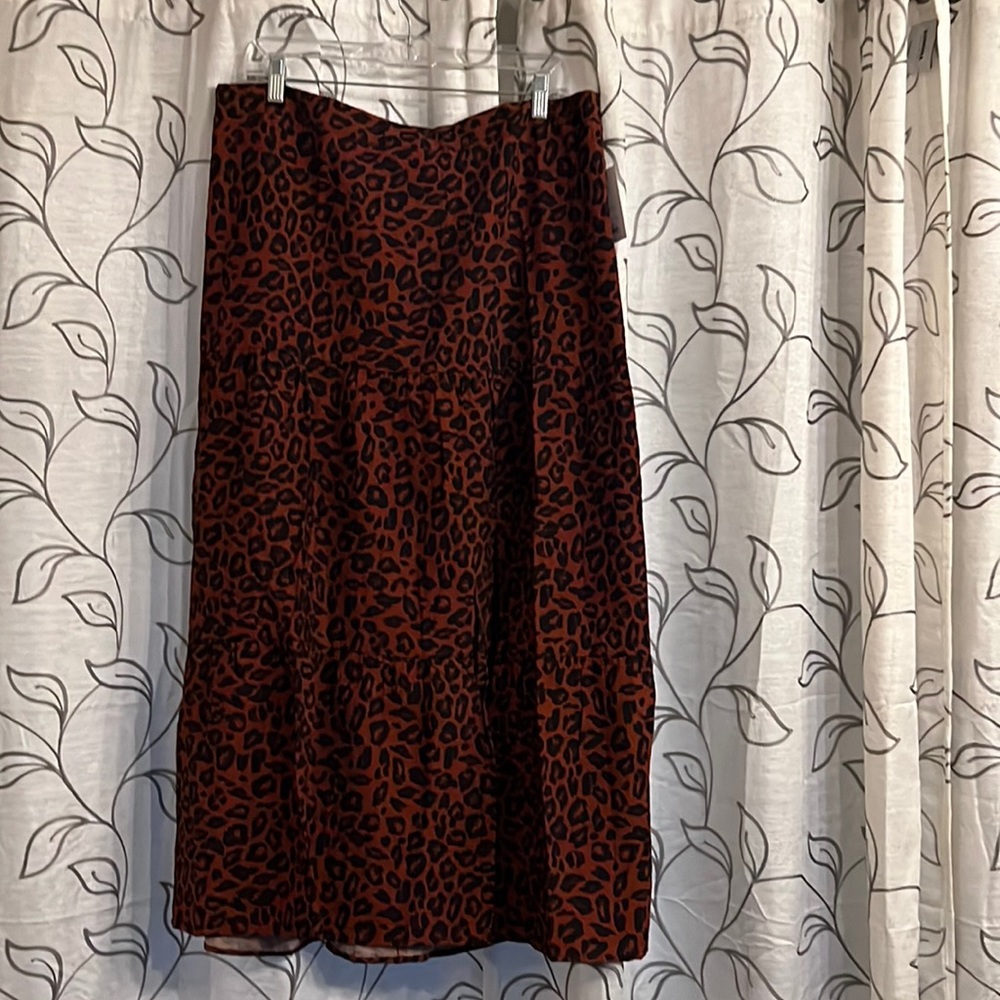 Kohl’s Nine West XL Tiered Maxi Skirt
